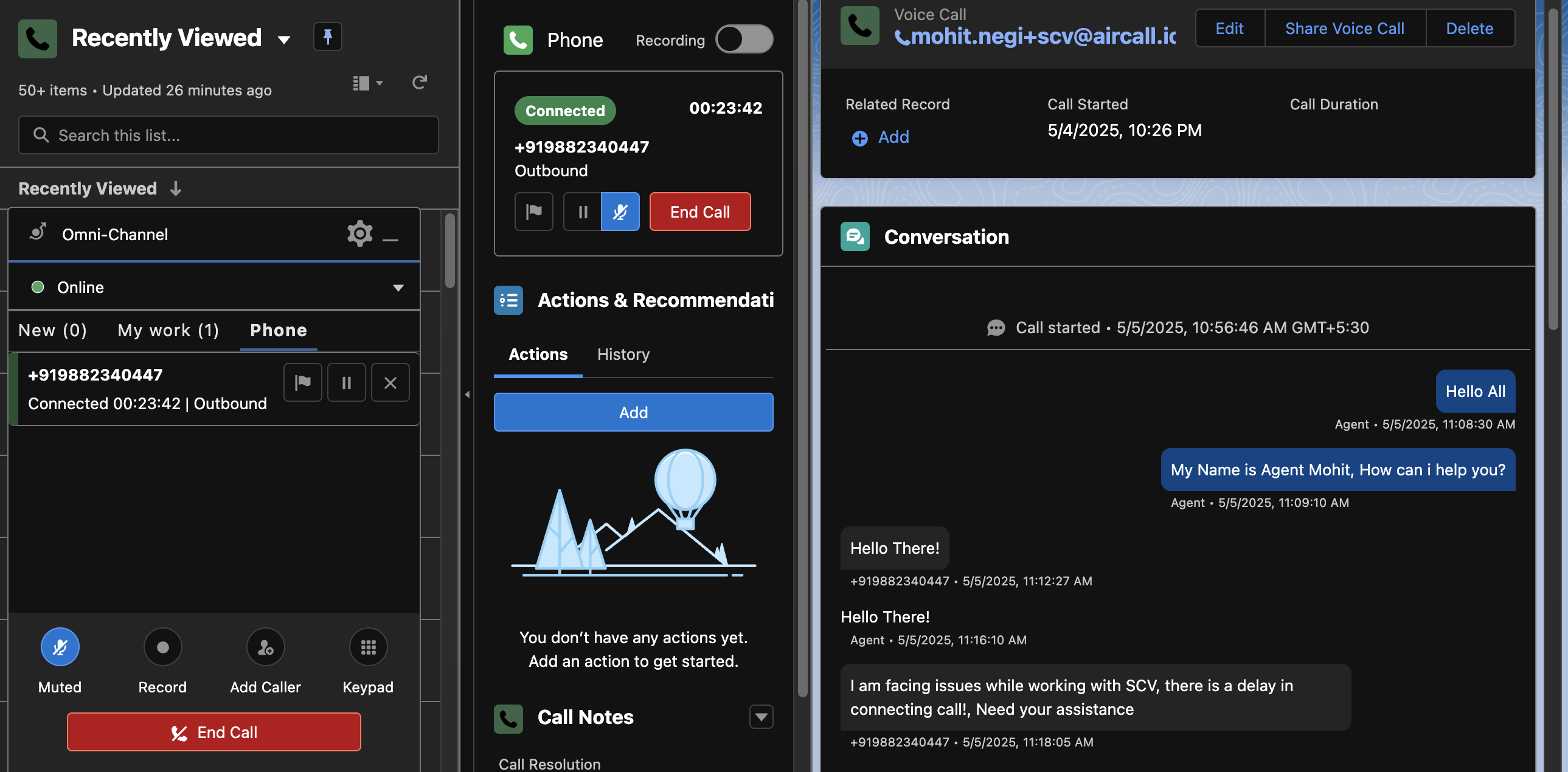 Agent Live Screen during the Supervisor monitoring in SCV.png
