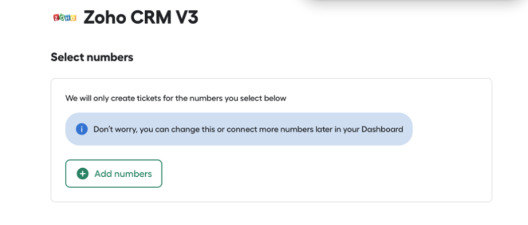 Image showing add numbers button